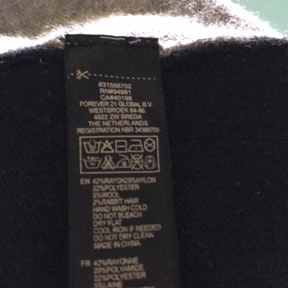 𝅺FOREVER 21 + sweater block dress crew neck size 1X - Picture 4 of 8